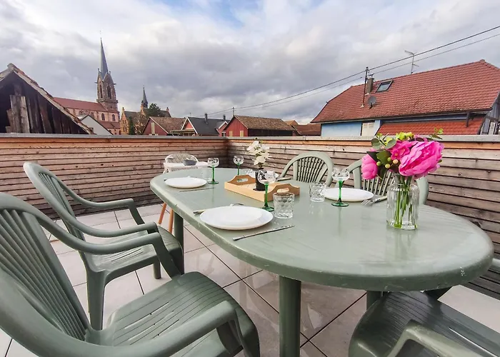 Parenthese Detente En Alsace - Terrasse & Parking Mackenheim