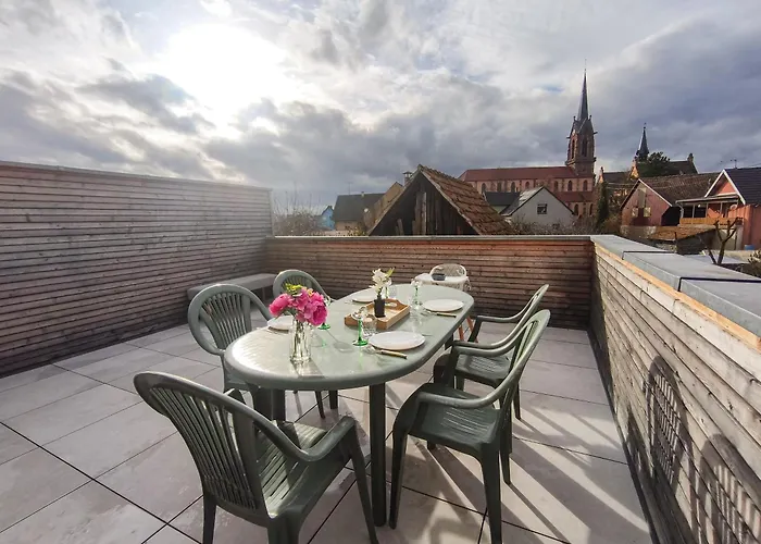 펜션 Parenthese Detente En Alsace - Terrasse & Parking Mackenheim